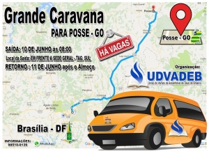 GRANDE CARAVANA PARA POSSE - GO